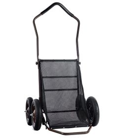 Deer Cart, 500 LBS Capacity Folding Game Cart, Deer Cart Game Hauler with 4 Big Wheels & Ergonomic Handle, Heavy-Duty Game Cart Accessories